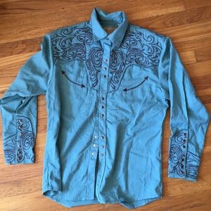 Scully Western button down shirt